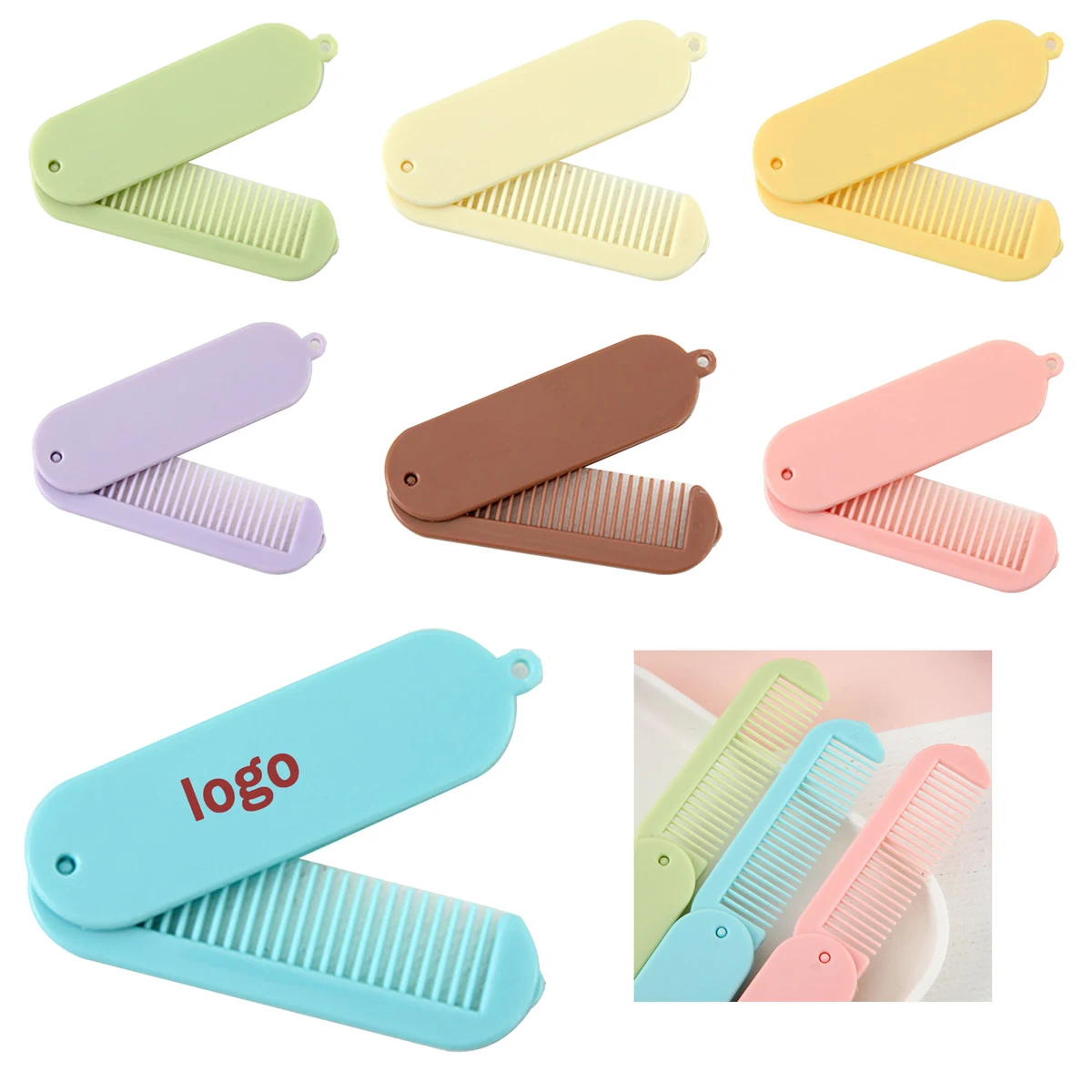 Folding Mini Portable Comb 1