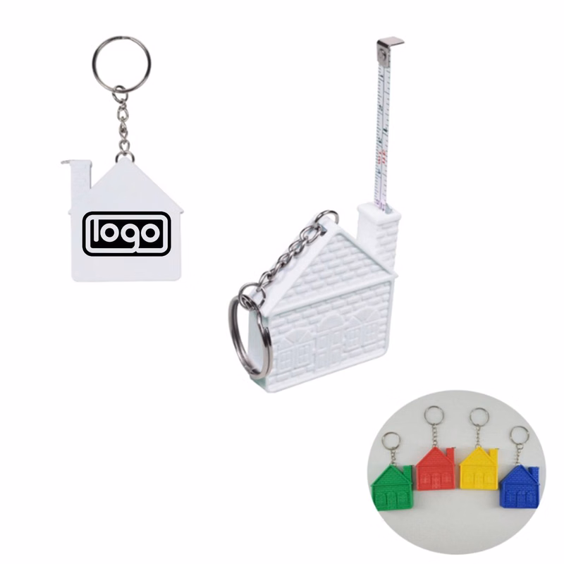 3Ft. House Tape Measure Keychain