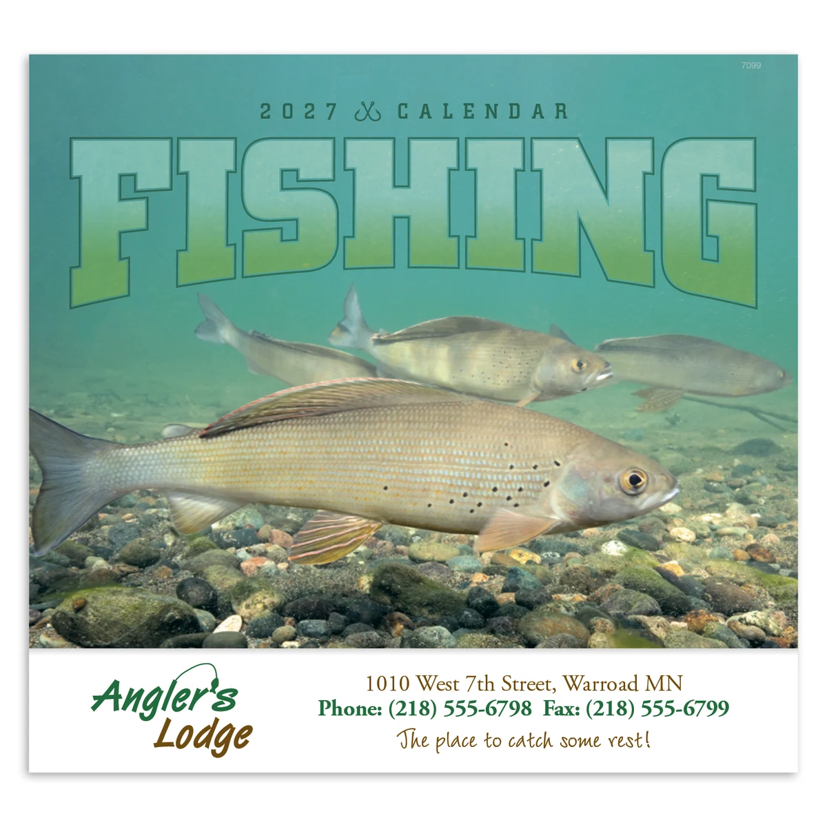 Good Value™ Fishing - Stapled Calendar 1