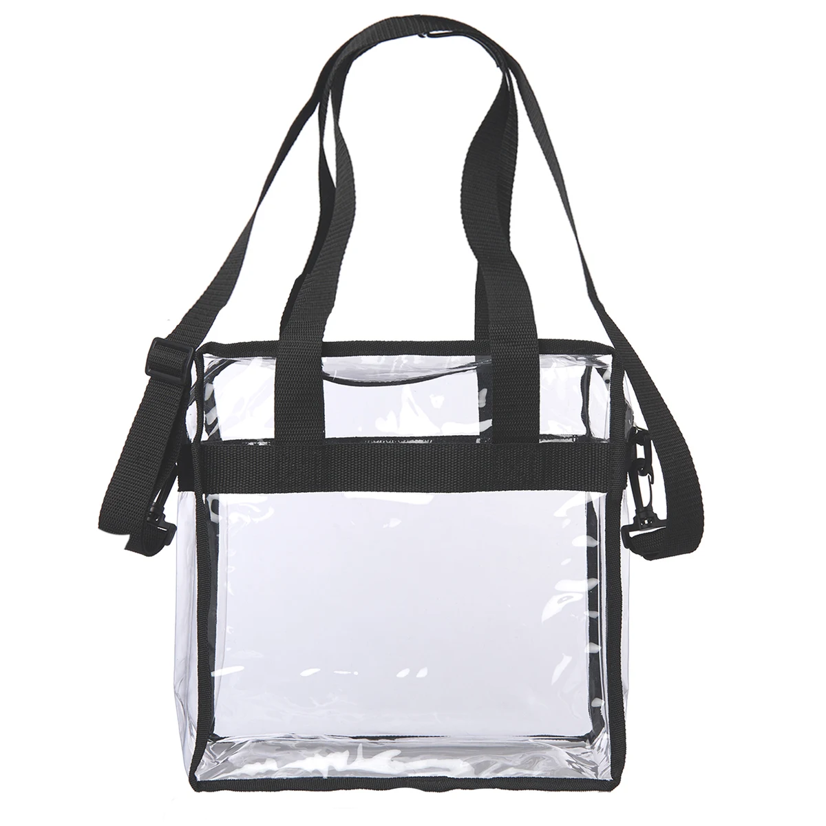 Transparent Tote Bag with Zipper 1
