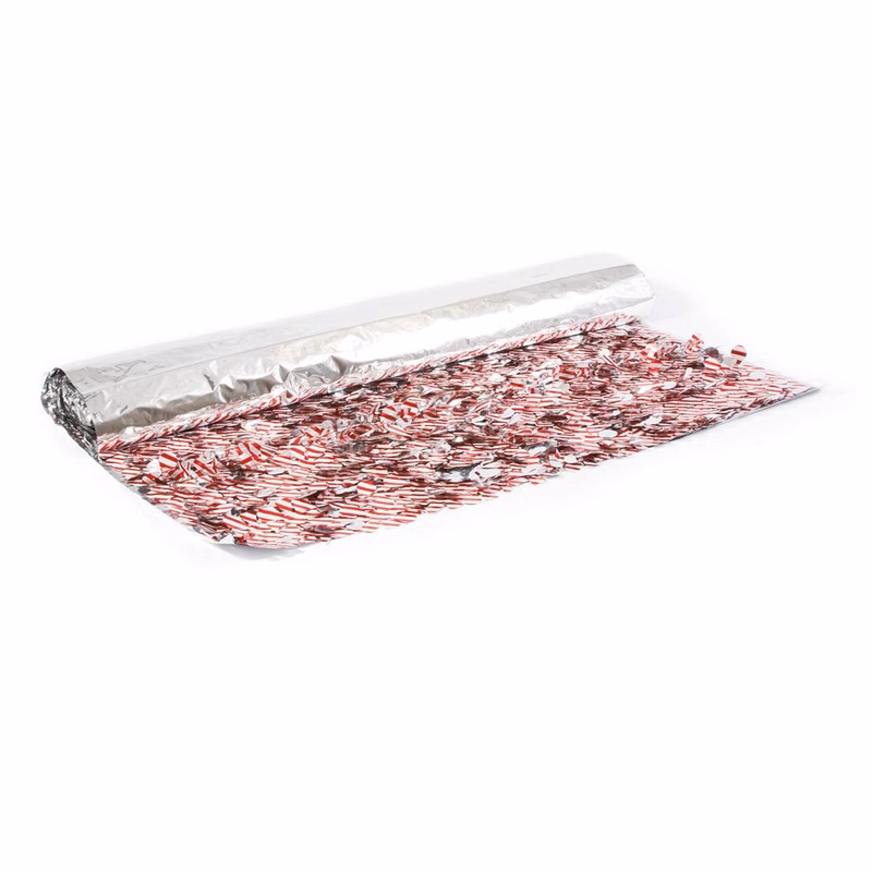 Victory Corps™ Candy Cane Floral Sheeting (10 Yards)