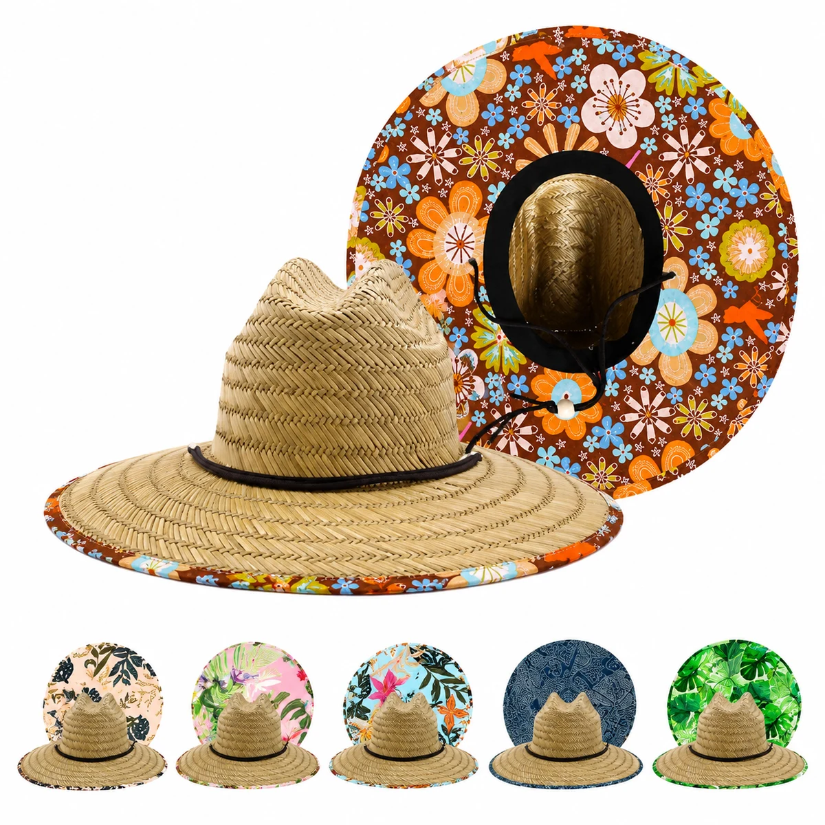 Coastal Rescue Sunblock Straw Hat 1
