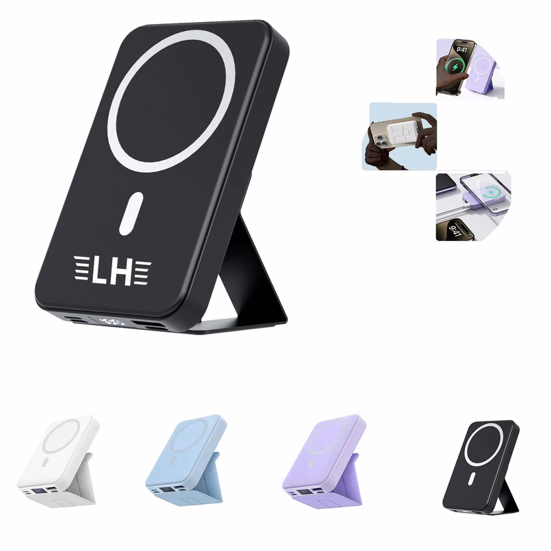 10000mAh Wireless Charger w/ LED Display And Foldable Stand