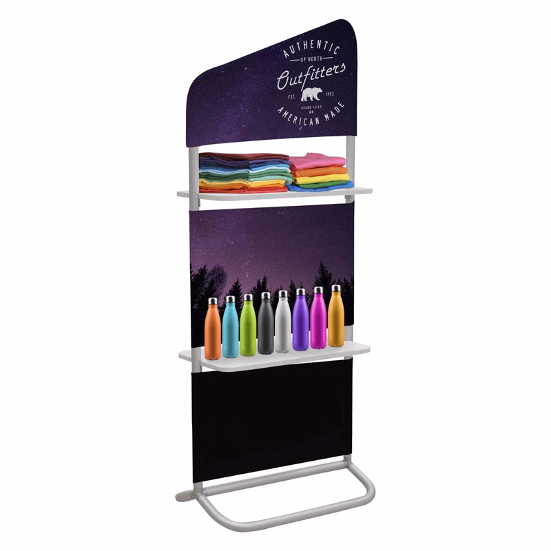 2' x 59" EuroFit™ Evolution Two-Shelf Incline Wall Kit