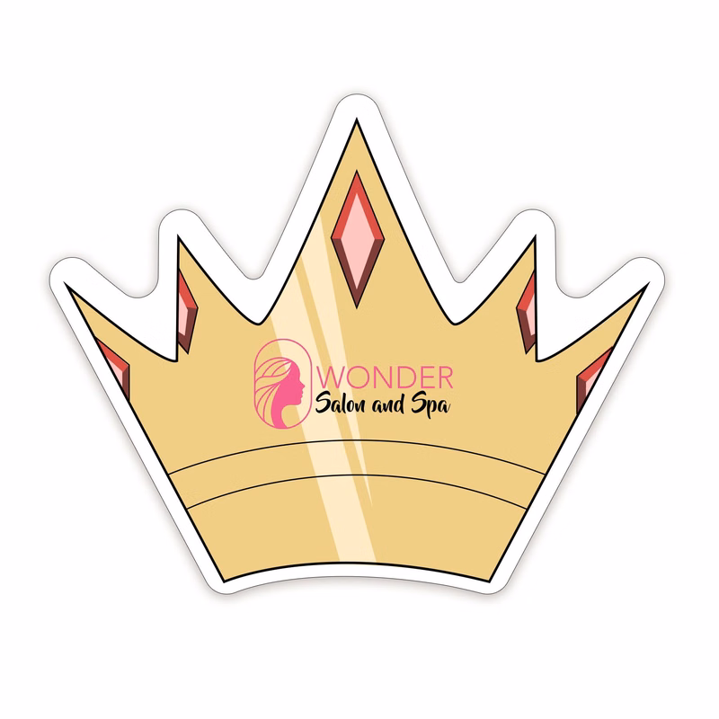 Crown Shaped NoteKeeper™ Magnet 35 Mil