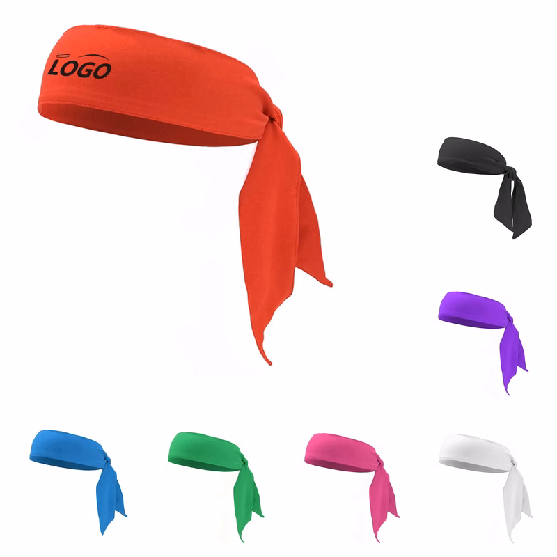 Sport Tie Back Headbands MOQ 20pcs