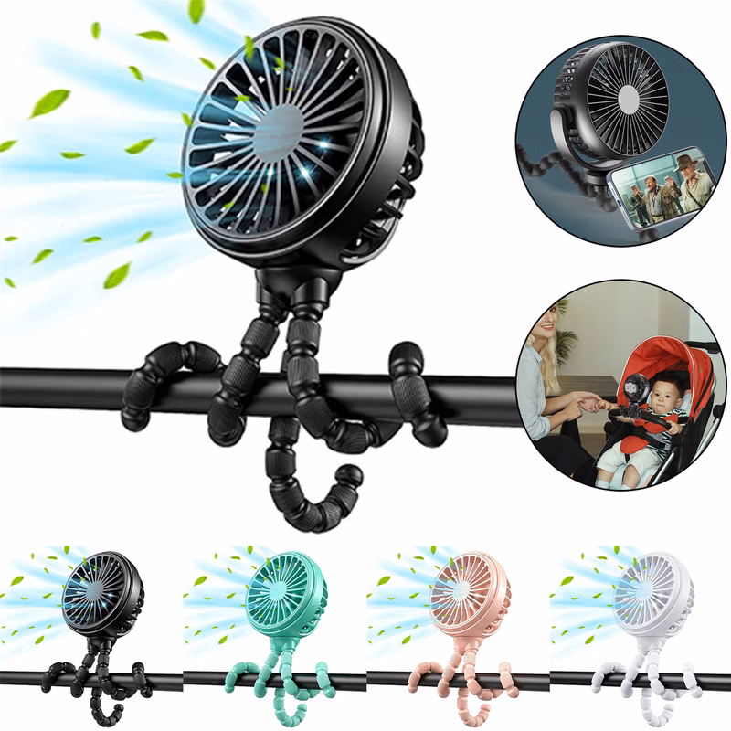 Portable Small Stroller Fan