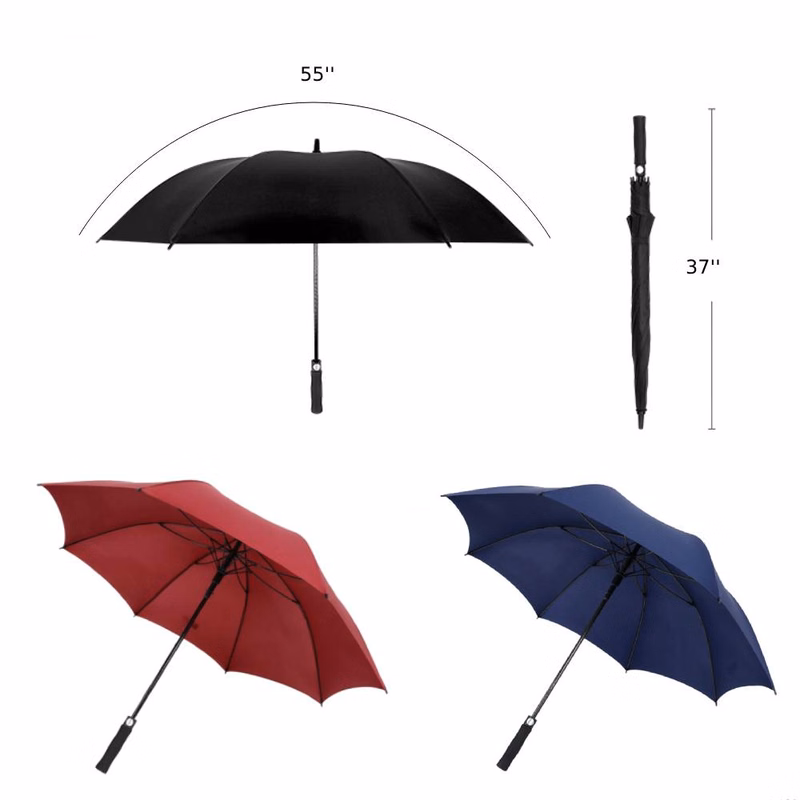Auto Open Golf Umbrella ( 55" Arc )
