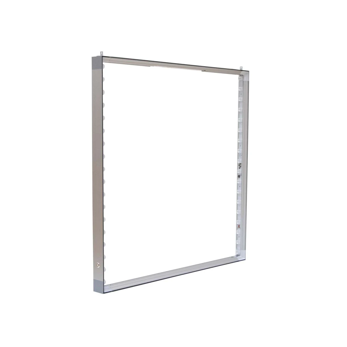 36" x 36" Aerial SEG Glo Ceiling-Mounted Hardware 1