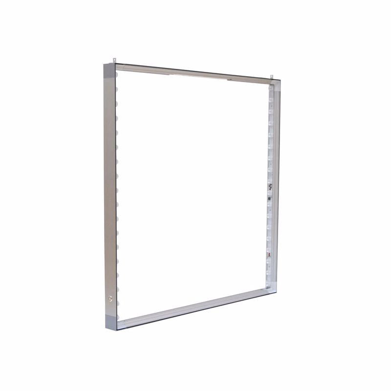 36" x 36" Aerial SEG Glo Ceiling-Mounted Hardware