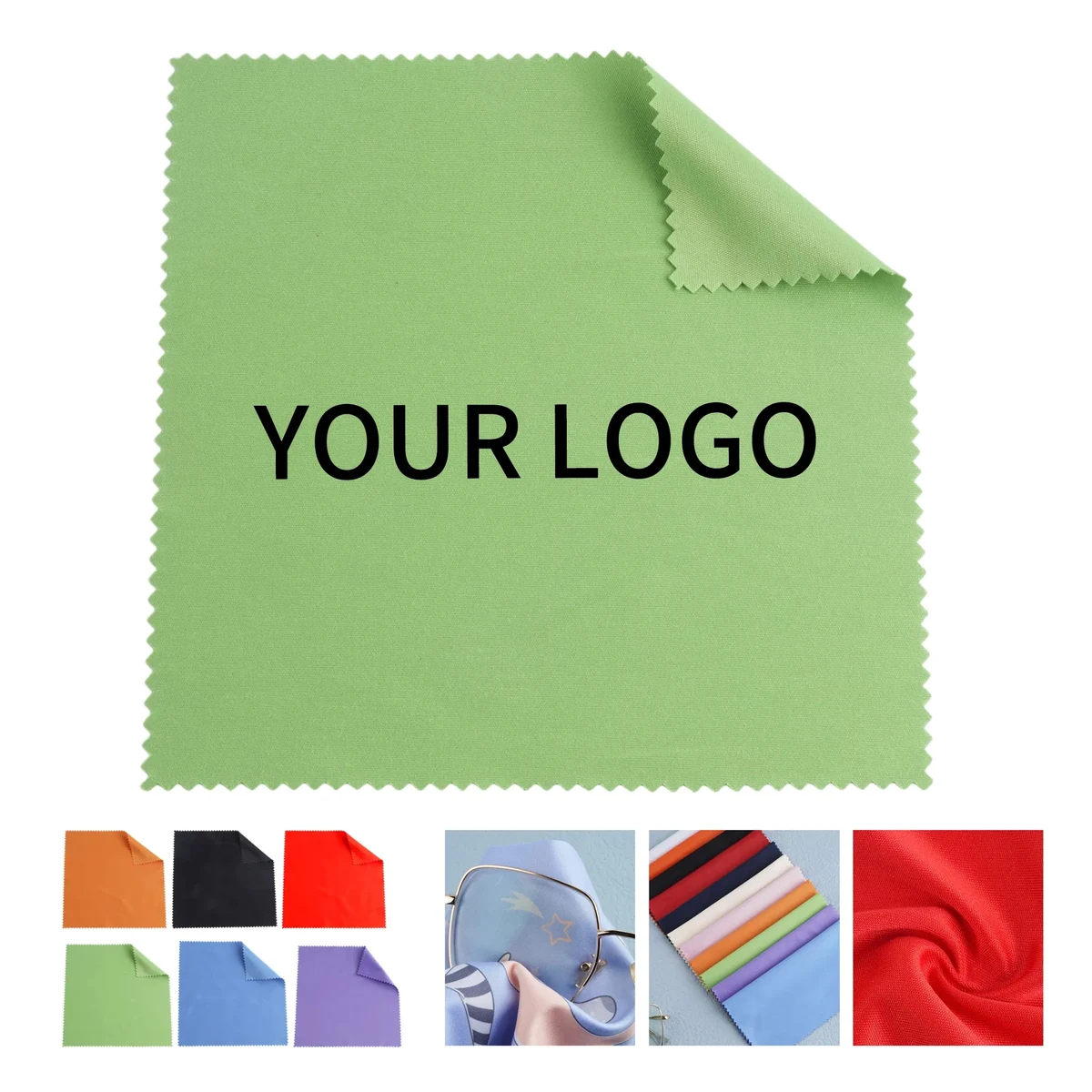 Soft Microfiber Cloth 6 Inch for Household or Office Use 1