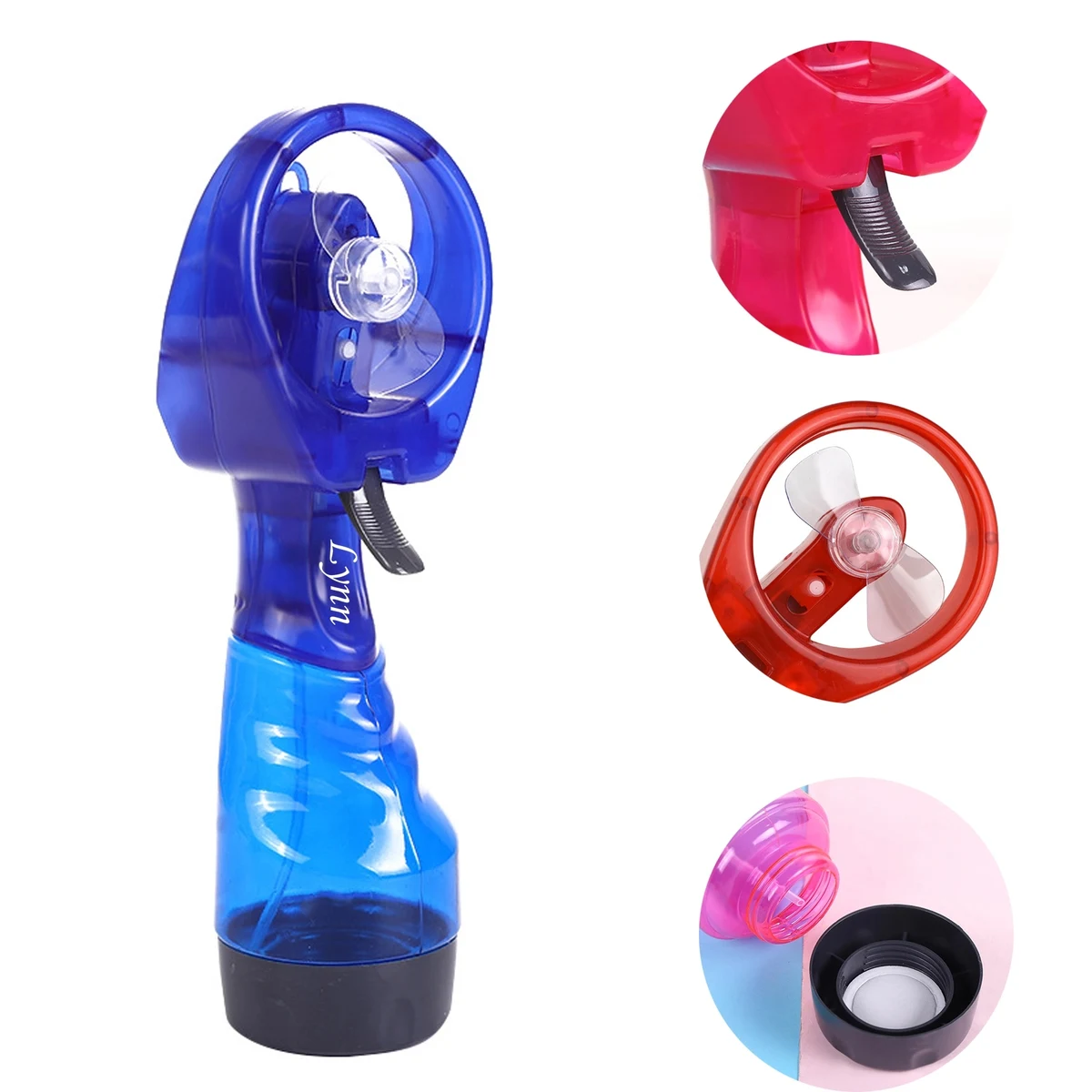 Handheld Plastic Spray Fan 1