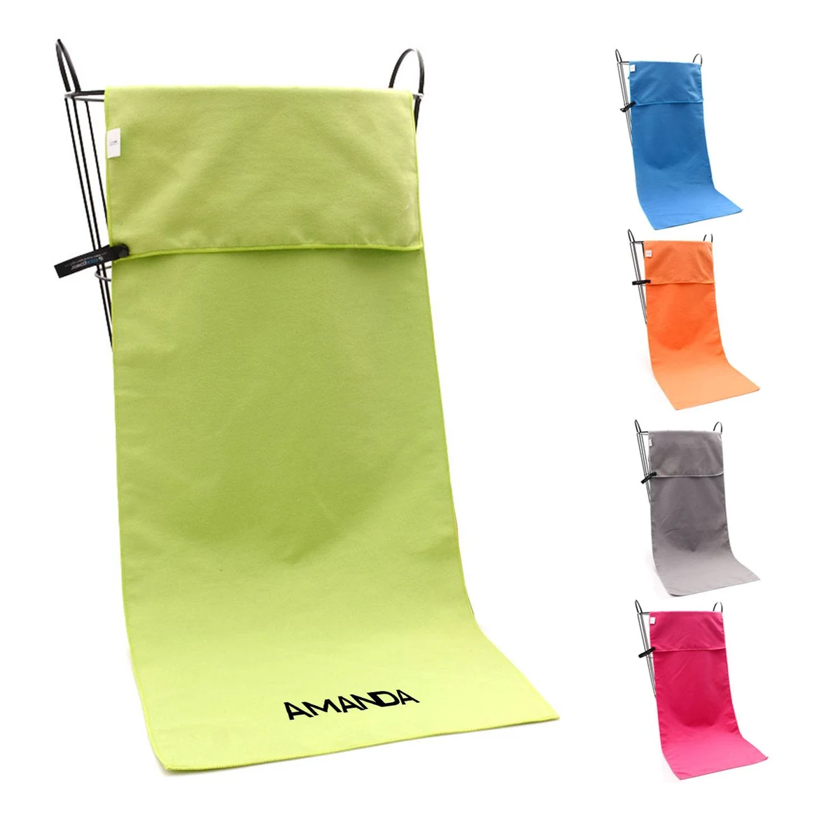 own logo microfiber anti bacterial Quick Dry gym Sport Towel 1