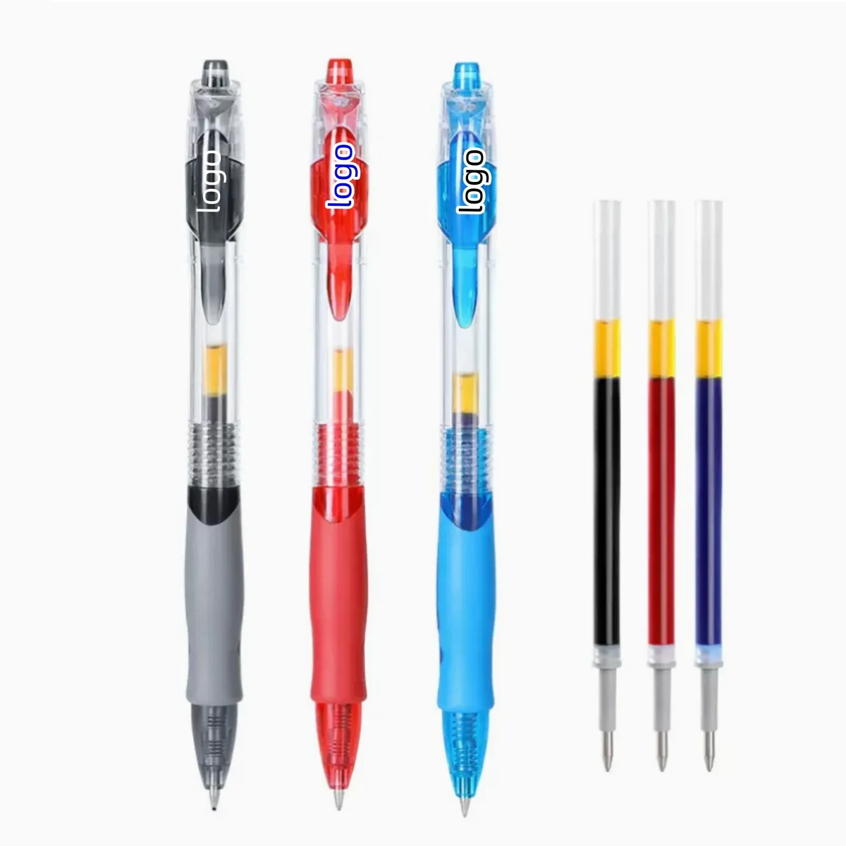 Retractable Medium Point Gel Ink Pens 1