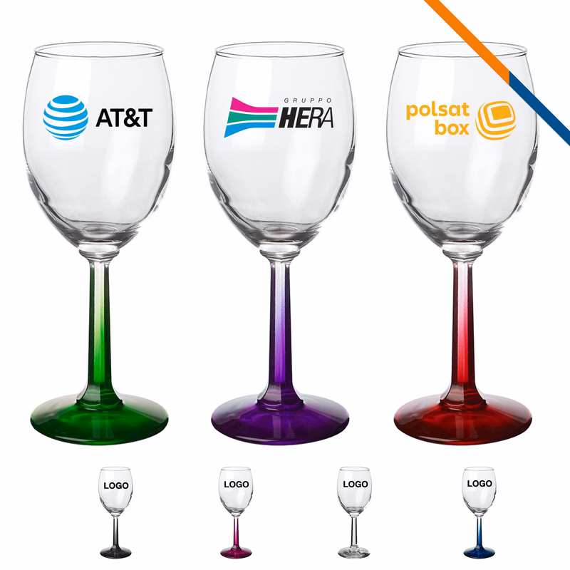 Libbey Pedia Wine Glasses - 6.5 OZ.