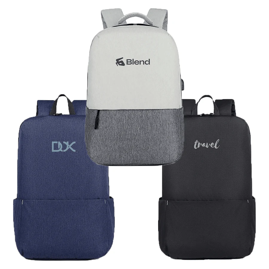 Stock UrbanFlex Waterproof Oxford Backpack -16.2x11.4x6.3 in 1