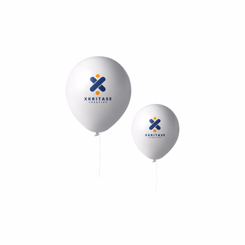 9" Latex Balloon (2 COLOR)