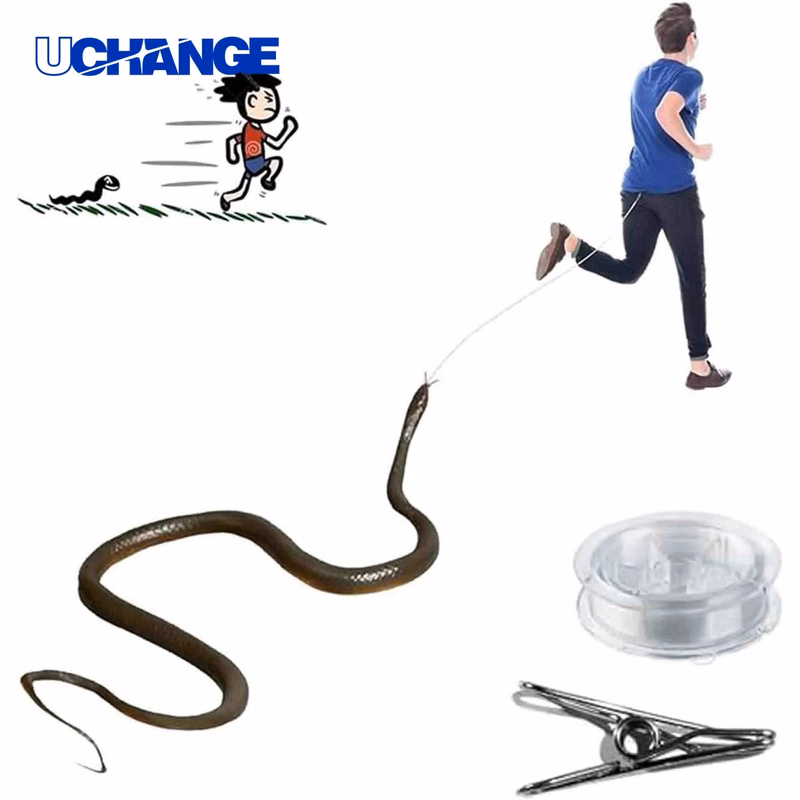 Fake Rubber Snake Prank Toy