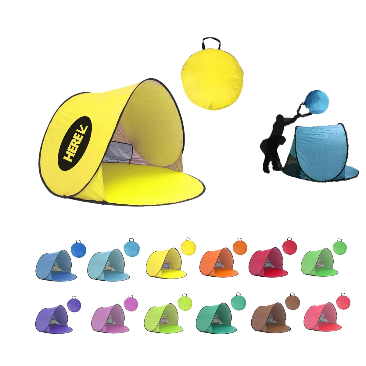Outdoor Beach Sun Shade Pop Up Tent 1