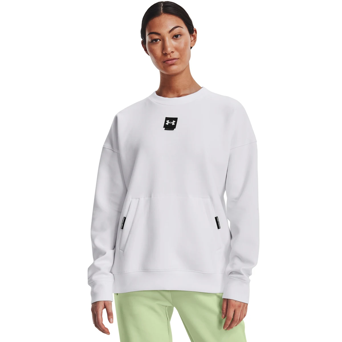 UA Summit Knit Women's Oversize Crew 1