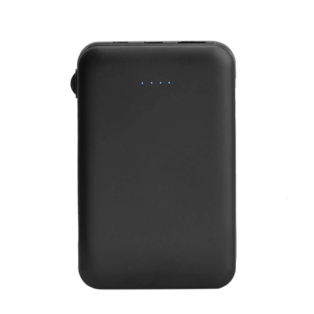 Drum 5000mAh Power Bank with Built-in Cable 1
