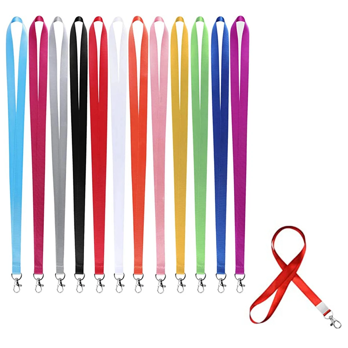 3/4" Polyester Lanyard MOQ 100PCS 1