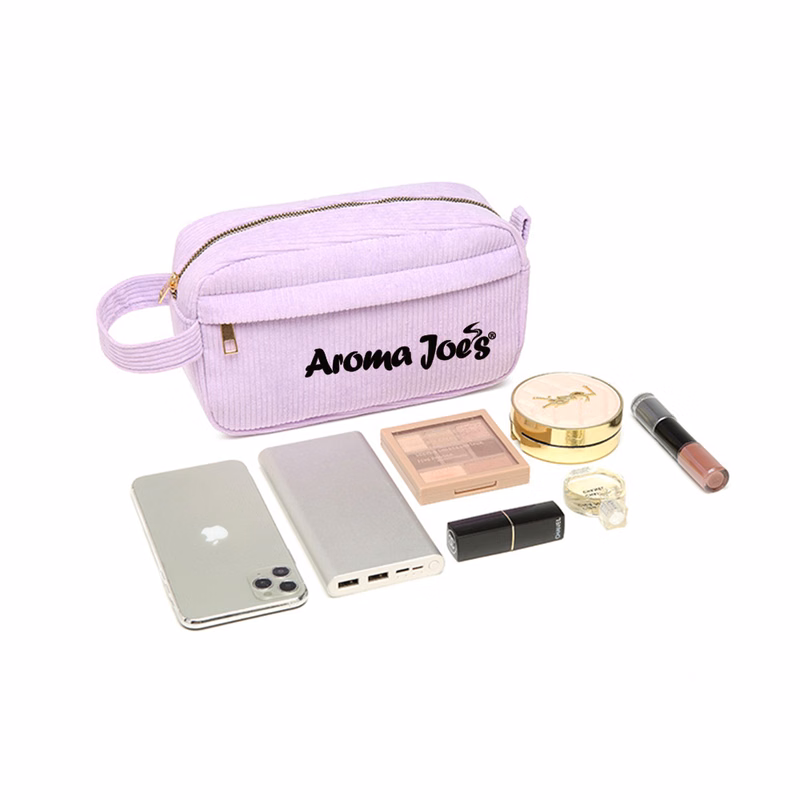 Corduroy Makeup Bag