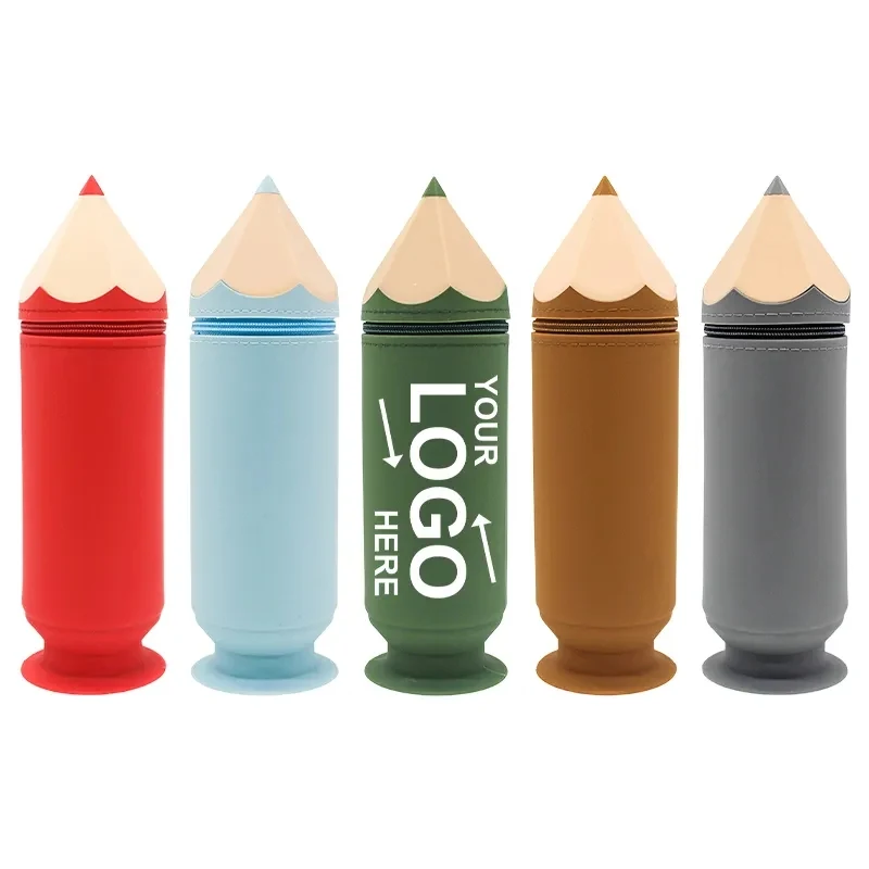Sleek Pencil-Shaped Storage Pouch 1
