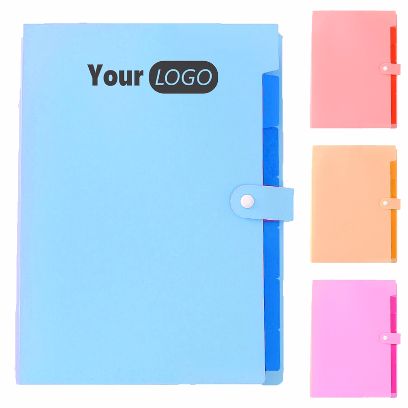 Plastic Colorful Expanding Document Organizer For Home And Office