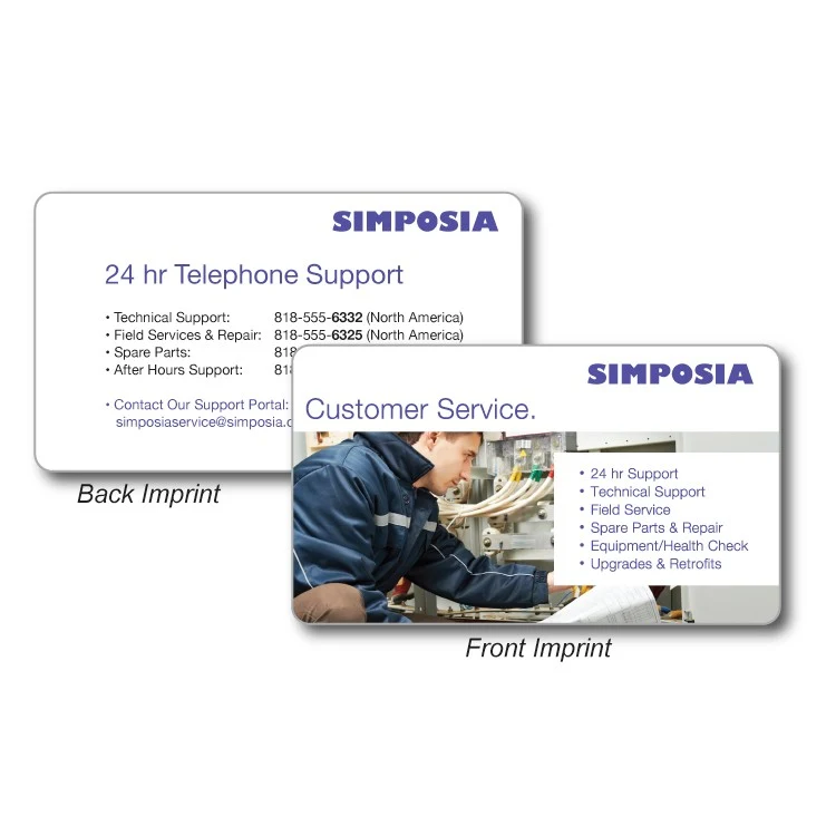 Plastic Business Card (Full Color) 1