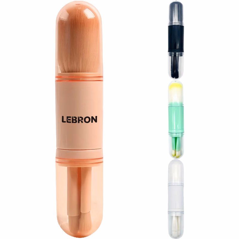 4-in-1 Mini Travel Makeup Brush Set