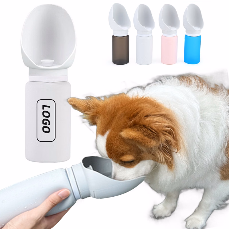 Collapsible Pet Water Bottle - 18 fl oz Food-Grade Silicone