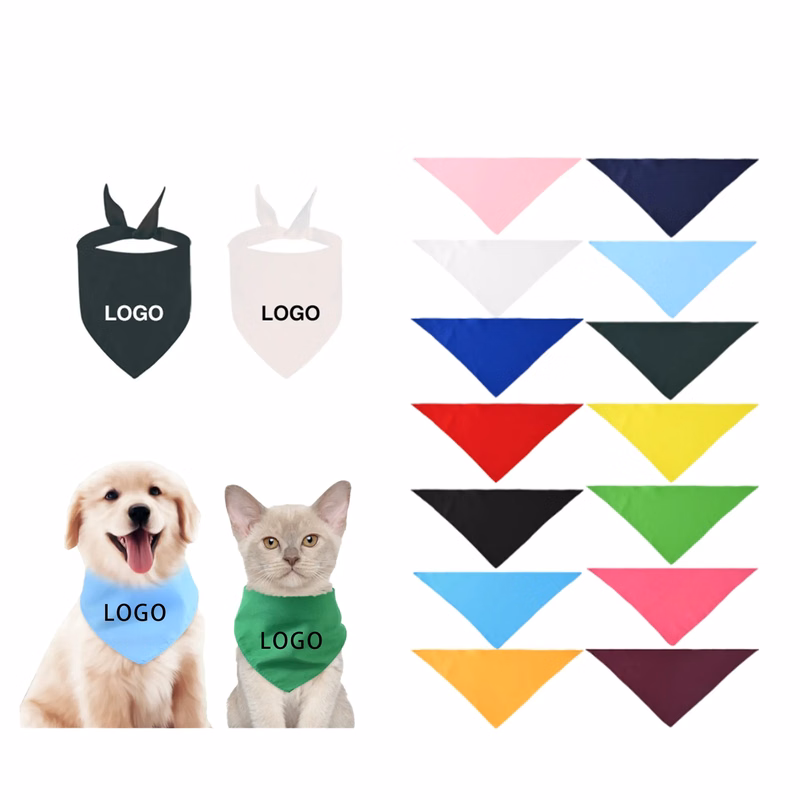 MOQ100 Pet Dog Triangle Scarf