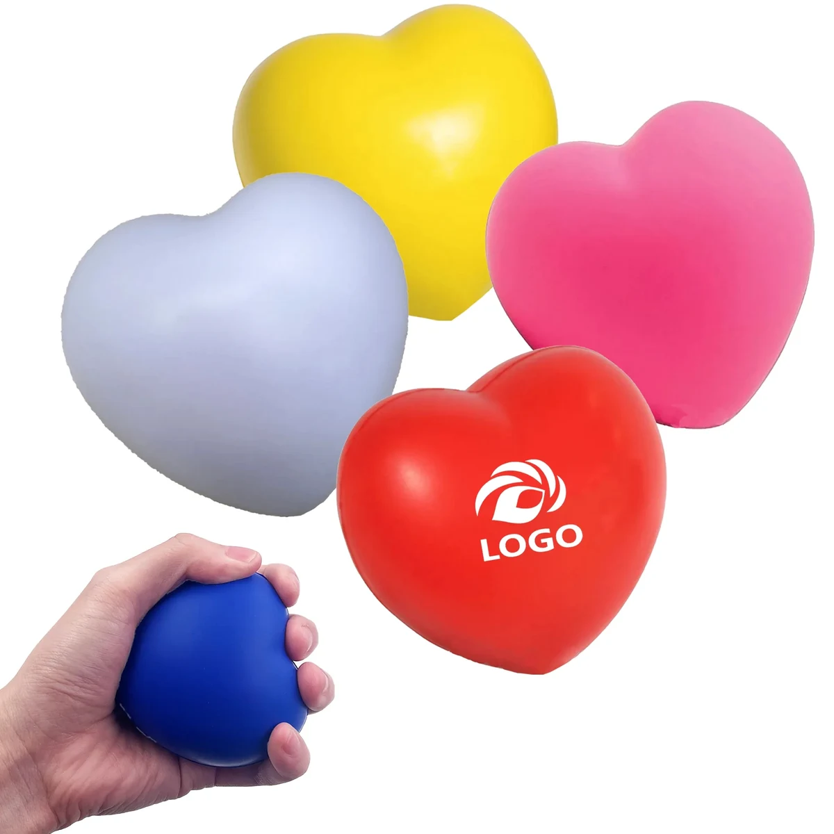 2.7" Heart Shape Stress Reliever 1