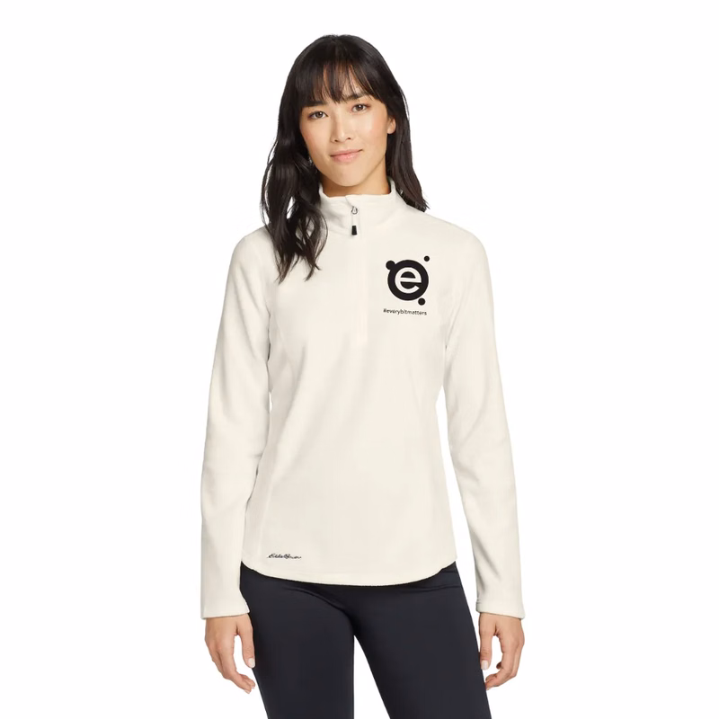 Eddie Bauer(R) Women's Half-Zip Microfleece Jacket