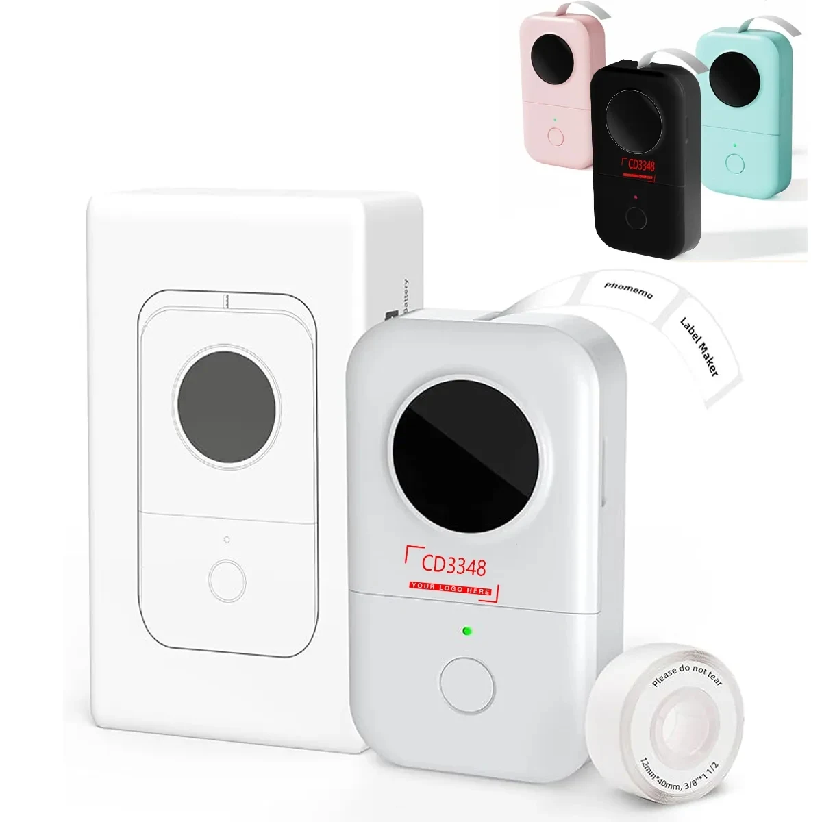 Portable Label Maker for Home, Office, Organisation, Retail 1