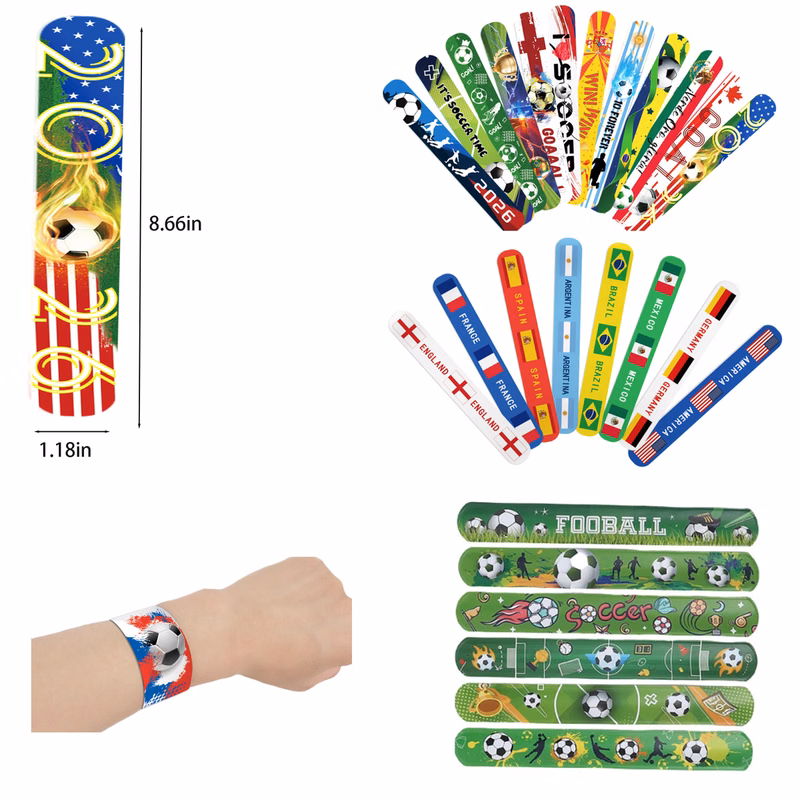 Full Color Printed Silicone Slap Bands