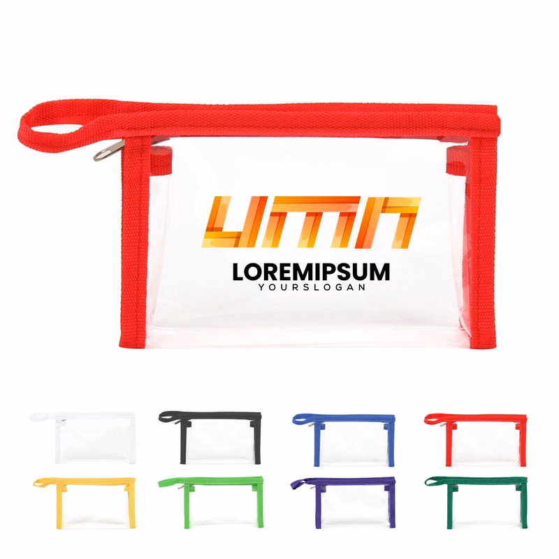 Clear Toiletry Bag With Zipper