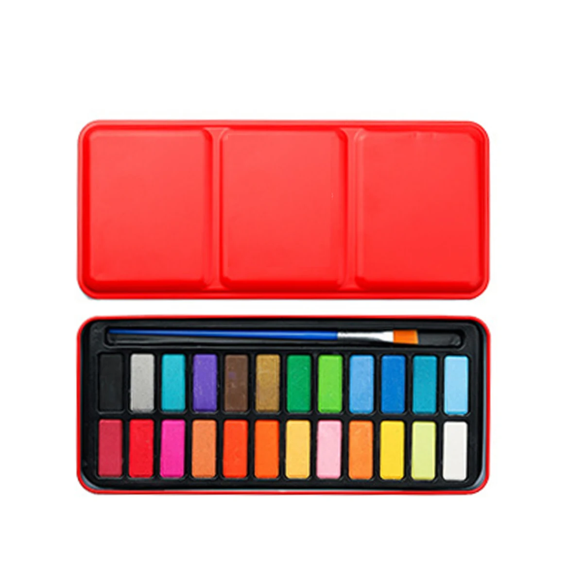 24 Colors Watercolour Paint Block Set 1