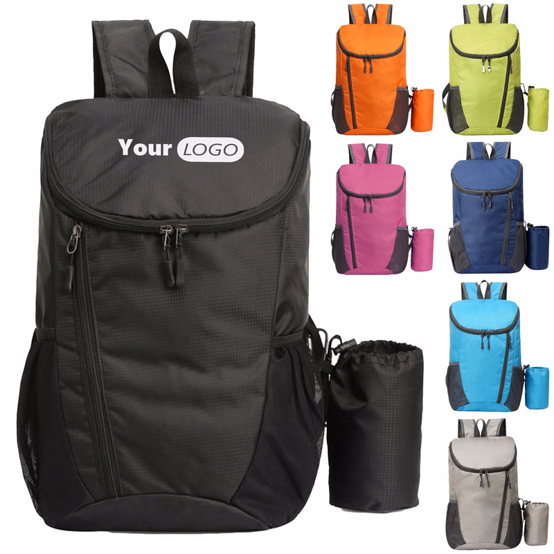 Nylon Large Capacity Waterproof Folding Backpack