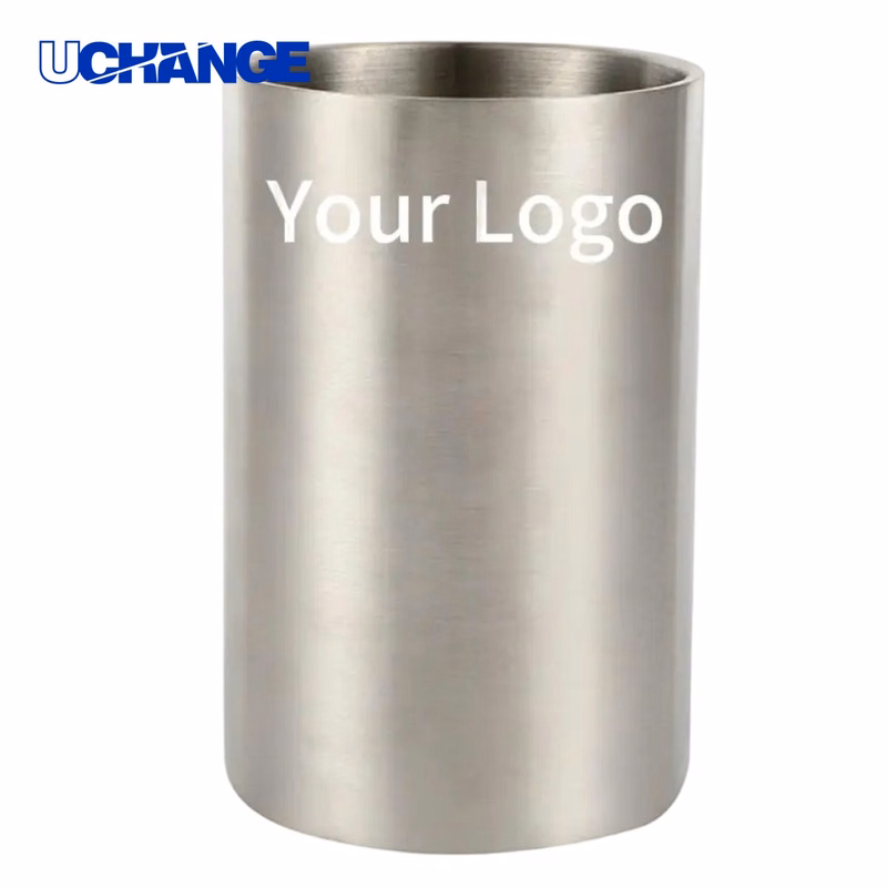 Stainless Steel Ice Bucket Container for Drinks