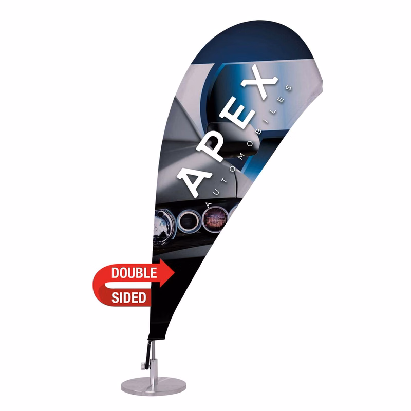 Micro Teardrop Sail Sign Kit (Double-Sided)