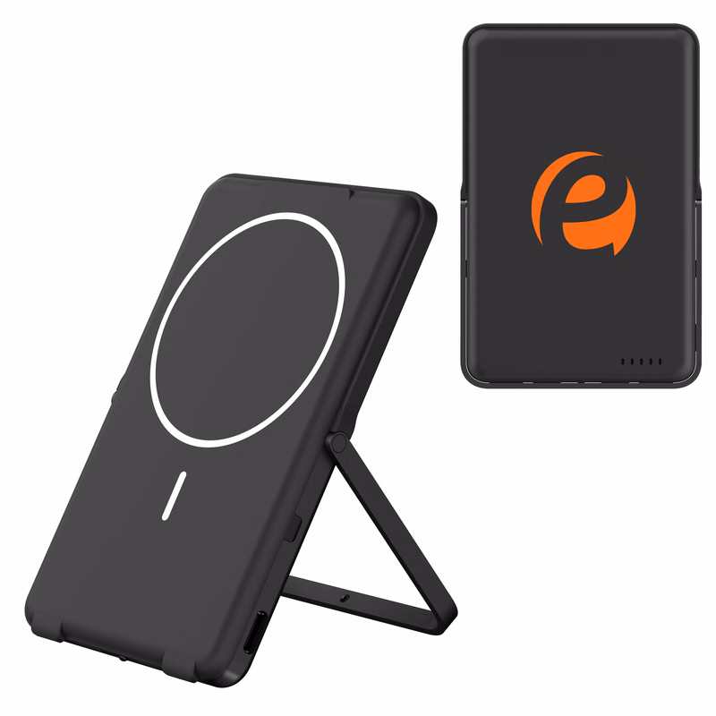 Slim 5,000 mAh MagSafe Power Bank with Kickstand