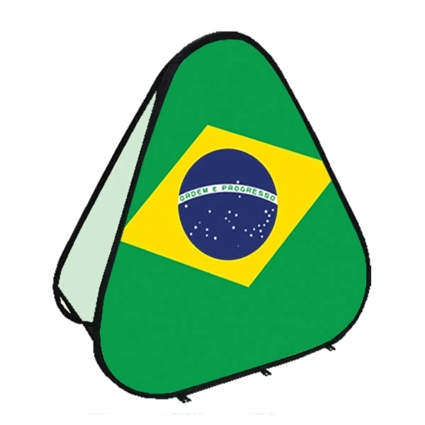 Triangular Pop-Up Banner 59" x 59" 1