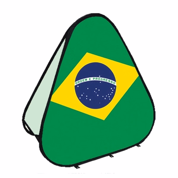 Triangular Pop-Up Banner 59" x 59"