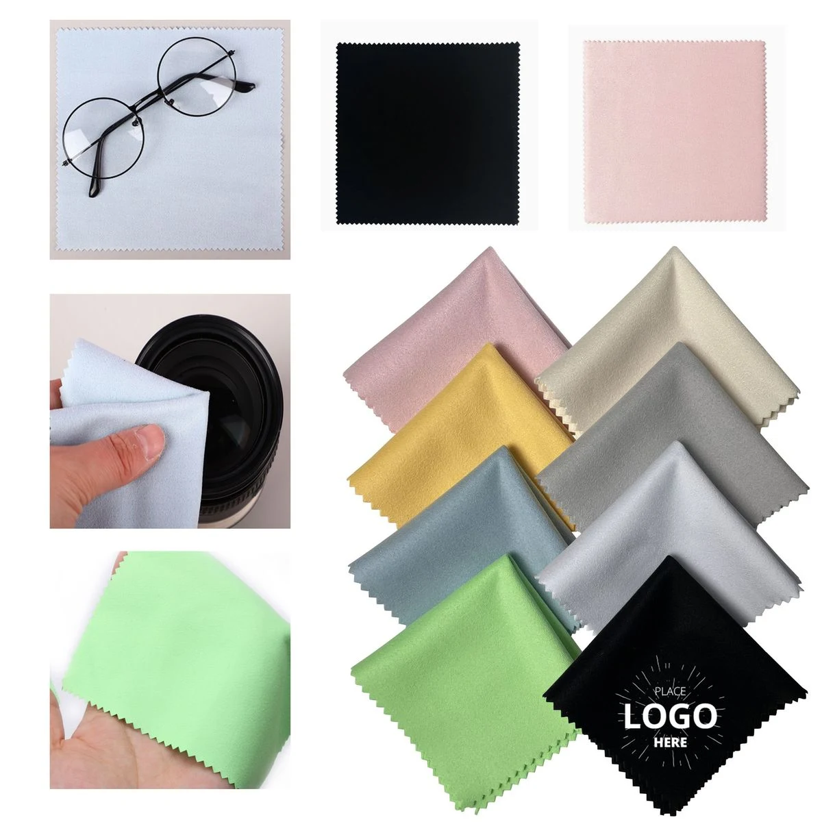 Soft Ultra Fine Fiber Eyeglass Cleaner Cloth 1