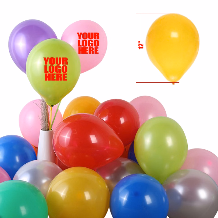 12" Round Latex Balloon