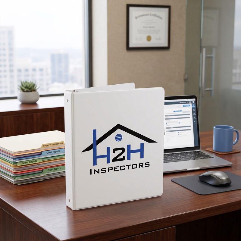 2.5" Round Ring 11" x 8.5" Heat Sealed Ring Binder