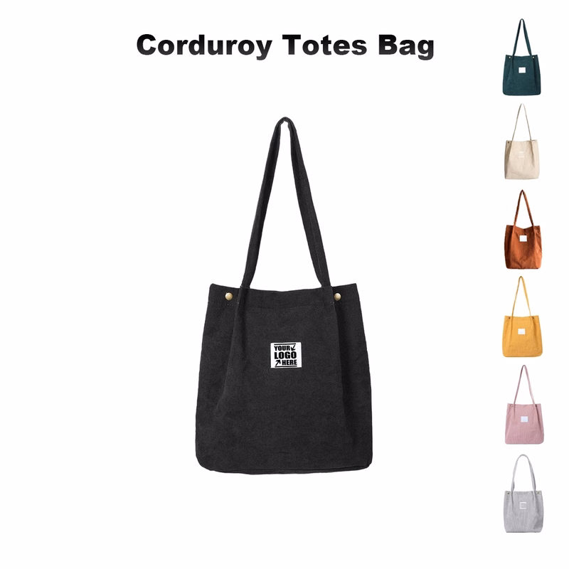 Corduroy Totes Bag