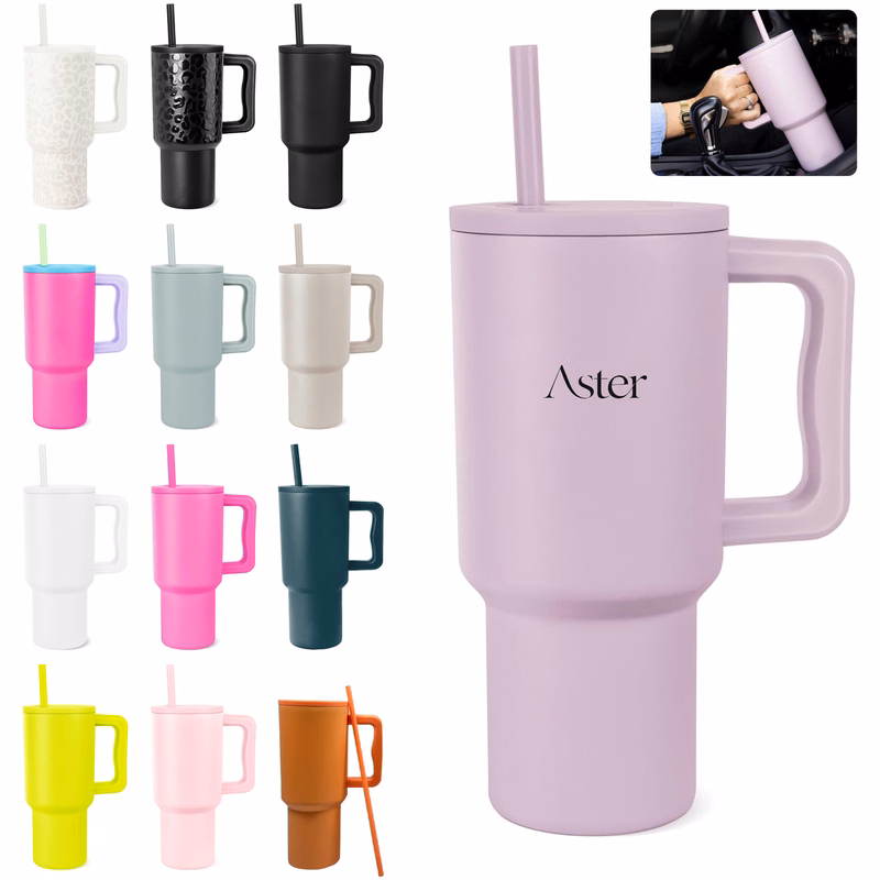40 OZ Tumbler Handle Cup